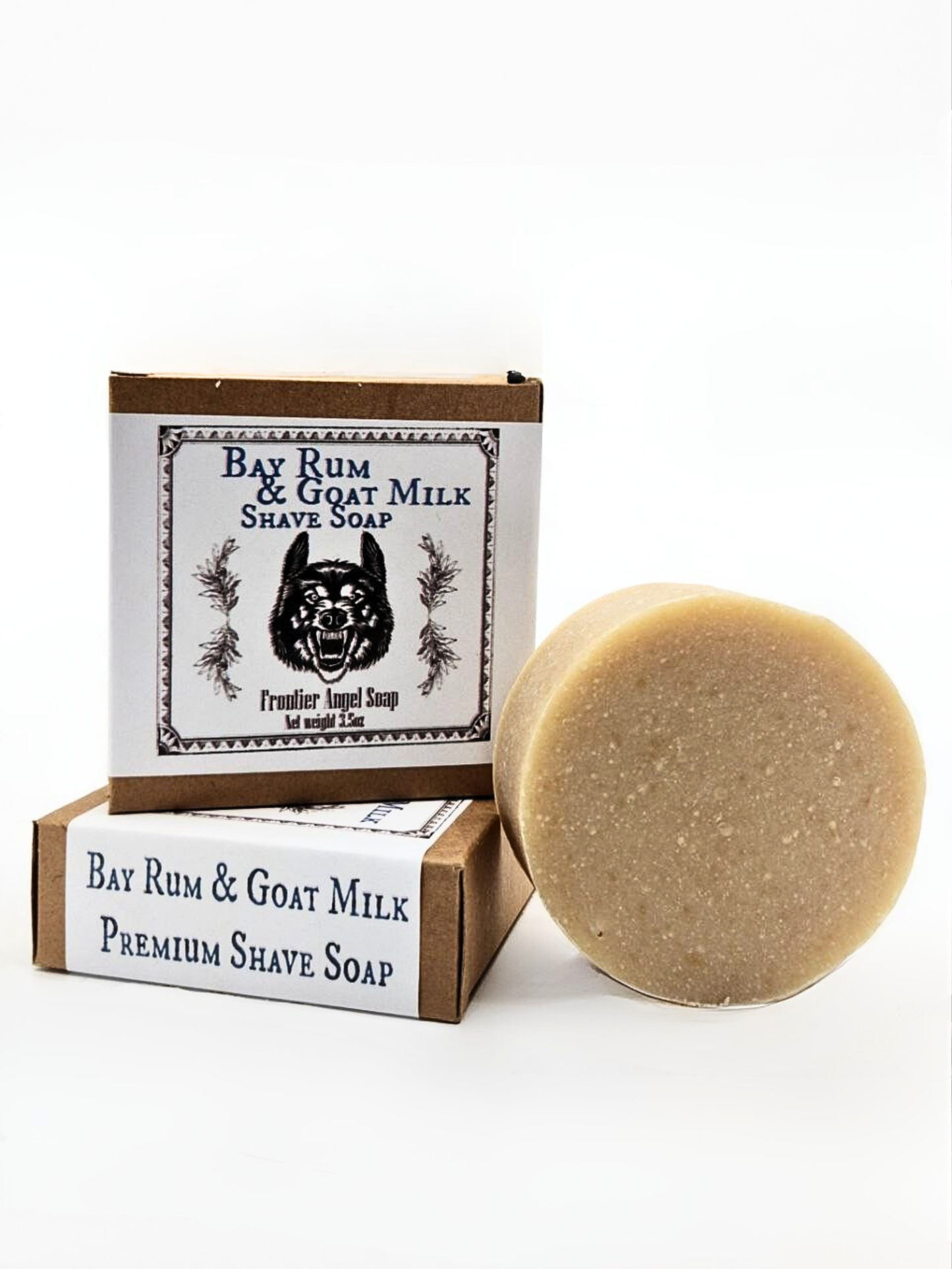 Bay Rum + Goat Milk Shaving Soap