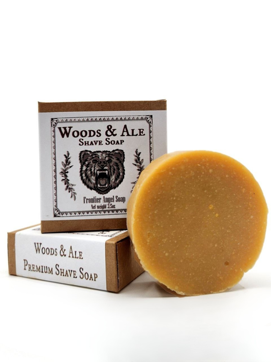 Woods + Ale Shaving Soap